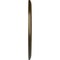 Ekena Millwork Theia Ceiling Medallion (Fits Canopies up to 6 3/4"), Hand-Painted Brass, 24"OD x 3 5/8"ID x 1 3/4"P CM24THBRS - alternate 2